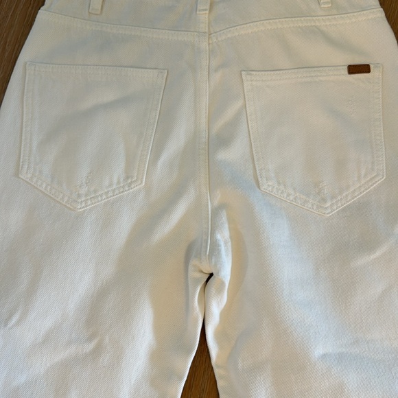 NWT- Melissa Webb Travis White Denim Pant. - Picture 9 of 10